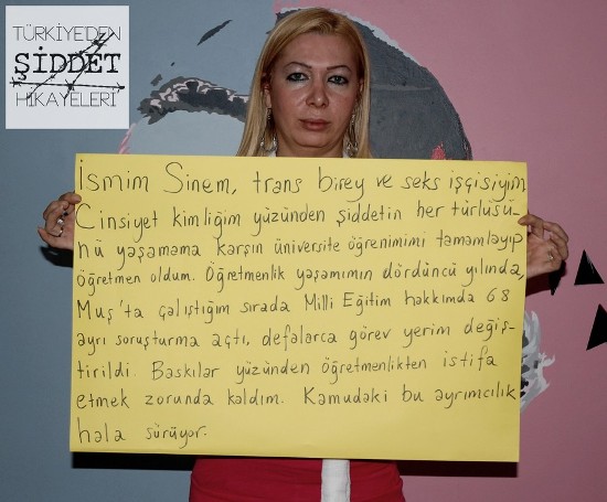 "I was forced to resign from teaching because of my gender identity" Kaos GL - News Portal for LGBTI+