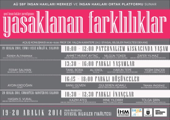 Yeni İnsan Hakları Paradigması: Yasaklanan Farklılıklar | Kaos GL - LGBTİ+ Haber Portalı Haber