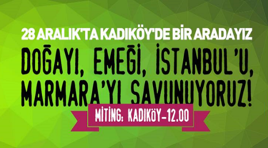 ‘Valilik yasağını tanımıyoruz, kent ve doğa için 28 Aralık’ta Kadıköy’e!’ Kaos GL - LGBTİ+ Haber Portalı