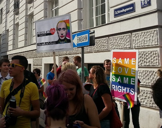 Viyana&rsquo;dan Rusya&rsquo;ya Sevgilerle… | Kaos GL - LGBTİ+ Haber Portalı Haber