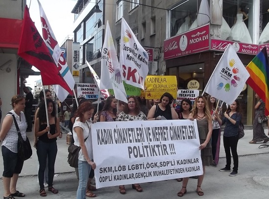 Nefret ve kadın cinayetlerine Samsun&rsquo;dan tepki | Kaos GL - LGBTİ+ Haber Portalı Haber