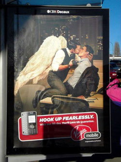 Virgin Mobile'den Kışkırtıcı Reklam | Kaos GL - LGBTİ+ Haber Portalı Haber