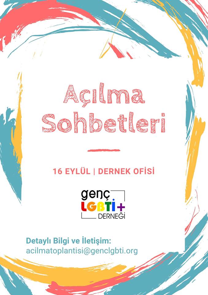 “Açılma deneyimlerini paylaşmak için bir araya geliyoruz” | Kaos GL - LGBTİ+ Haber Portalı Haber