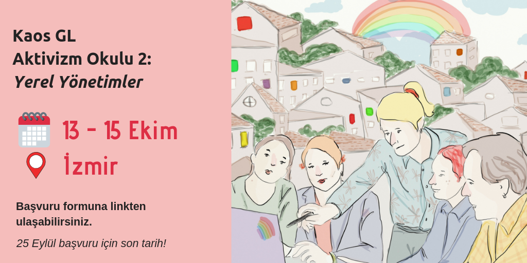 Yerel Yönetimler Aktivizm Okulu’na başvurdunuz mu? Kaos GL - LGBTİ+ Haber Portalı