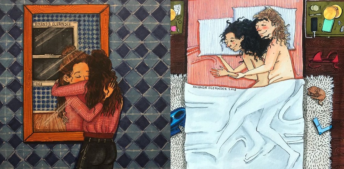 Amanda Oleander’in çizimleri Kaos GL - LGBTİ+ Haber Portalı