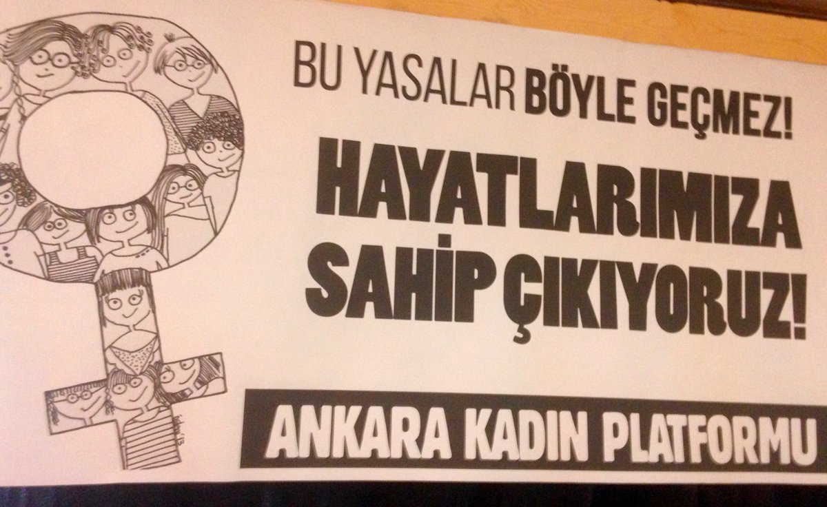 Ankara Kadın Platformu: Bu yasalar böyle geçmez | Kaos GL - LGBTİ+ Haber Portalı Haber