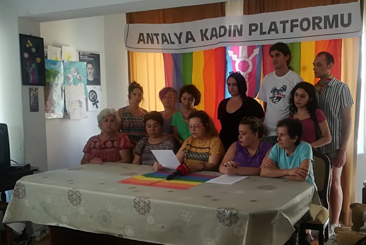 Antalya Women’s Platform: Governorate violates human rights by banning Pride | Kaos GL - News Portal for LGBTI+ News