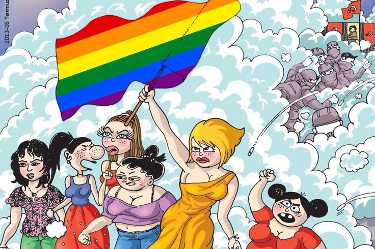 Mizah dergileri Onur Yürüyüşü’nü nasıl gördü? Kaos GL - LGBTİ+ Haber Portalı