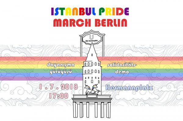 İstanbul Onur Yürüyüşü Berlin’e uzanıyor! Kaos GL - LGBTİ+ Haber Portalı