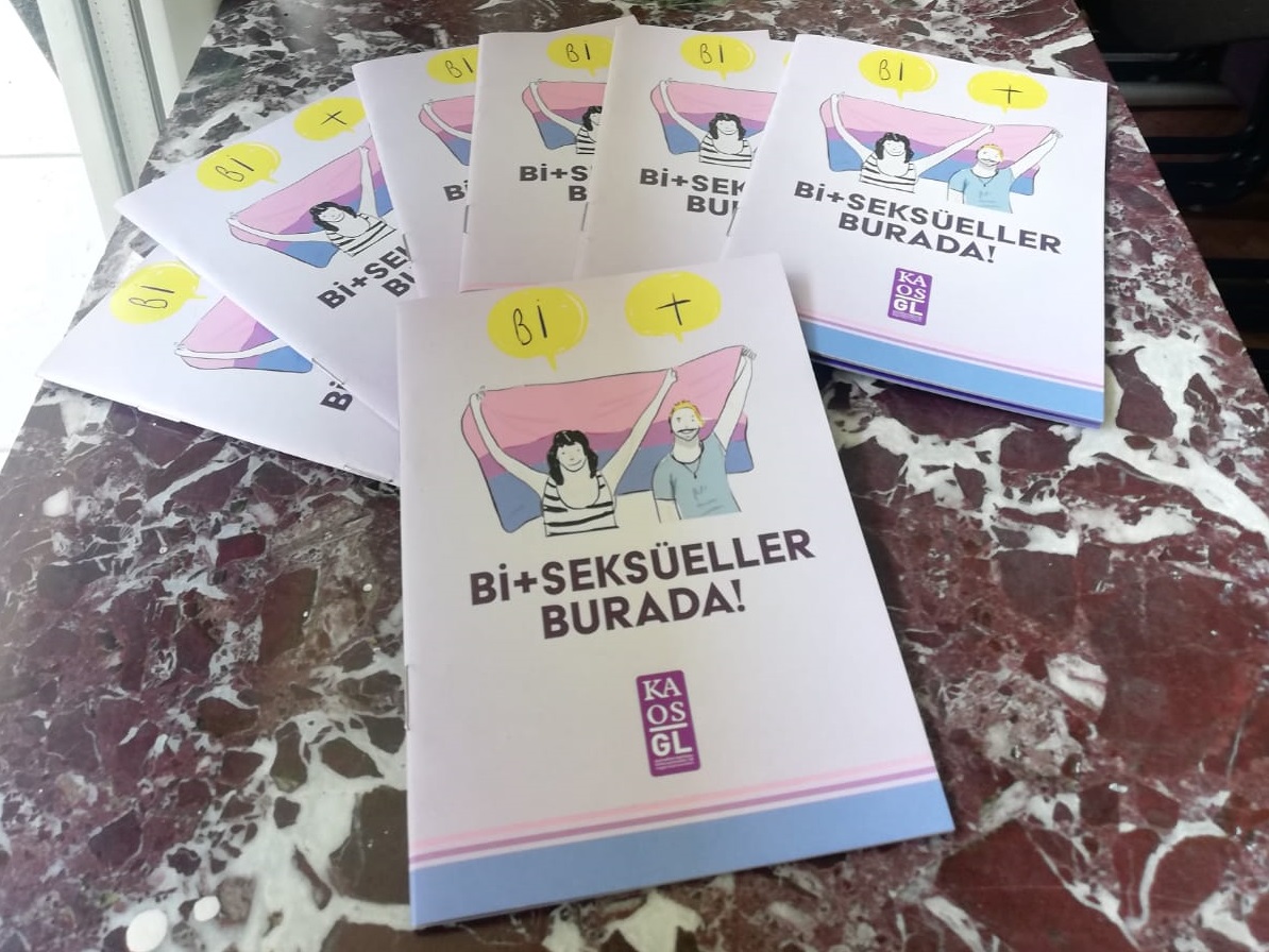 “Bi+seksüeller Burada!” broşüründen ikinci baskı | Kaos GL - LGBTİ+ Haber Portalı