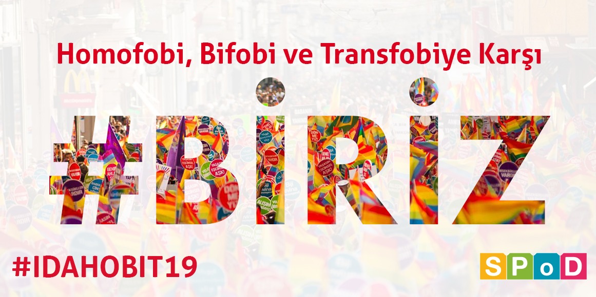 SPoD: “Homofobi, Bifobi ve Transfobiye Karşı #Biriz!” | Kaos GL - LGBTİ+ Haber Portalı Haber