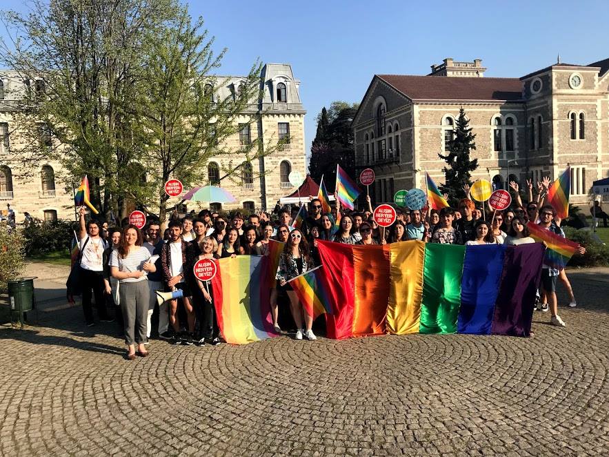 Boğaziçi Üniversitesi 6. LGBTİ+ Onur Yürüyüşü: Alışın, buradayız! | Kaos GL - LGBTİ+ Haber Portalı Haber