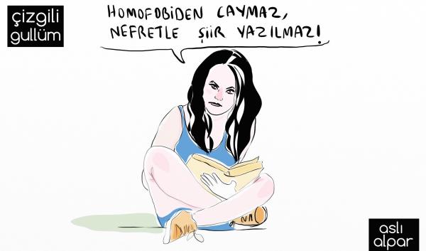 Çizgili Gullüm: Homofobiden caymaz! Kaos GL - LGBTİ+ Haber Portalı