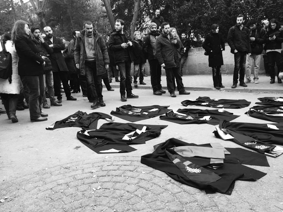 Akademisyen giremeyen kampüse TOMA girdi! | Kaos GL - LGBTİ+ Haber Portalı Haber