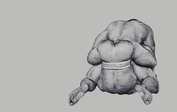 Siyah çizgilerin kıvrımında iç içe bedenler: Daniel Marin Medina | Kaos GL - LGBTİ+ Haber Portalı Haber