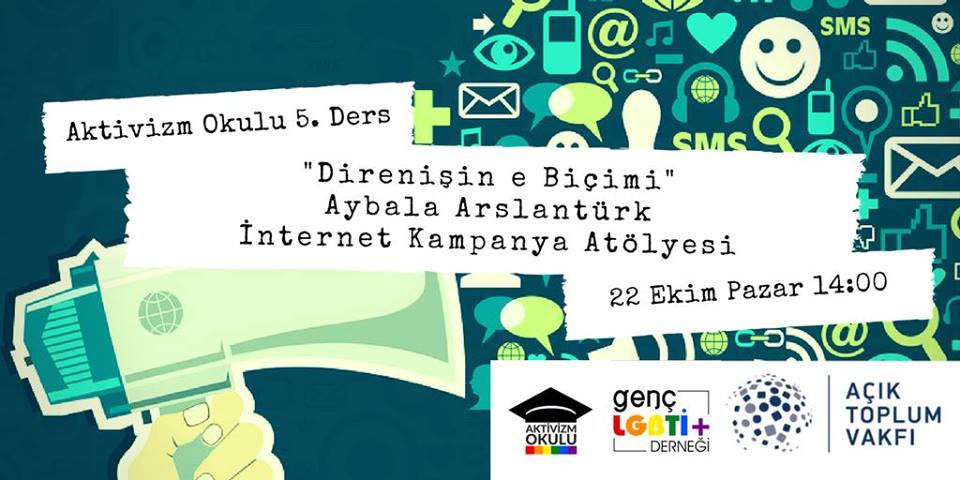 &lsquo;Direnişin e Biçimi&rsquo; atölyesi başvurularını bekliyor | Kaos GL - LGBTİ+ Haber Portalı Haber