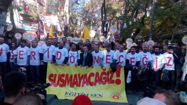 Eğitim-Sen: Mutlaka geri döneceğiz! Kaos GL - LGBTİ+ Haber Portalı