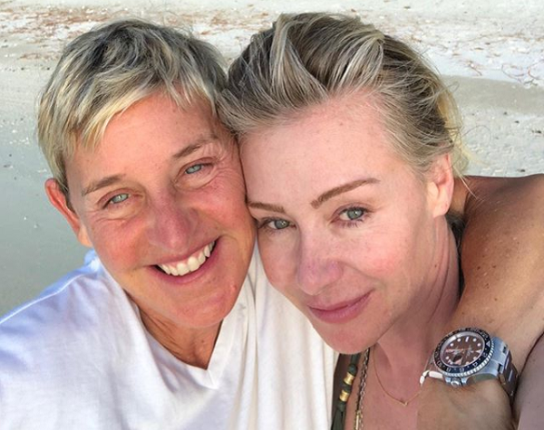 Setlerden uzakta: Ellen DeGeneres ve Portia de Rossi | Kaos GL - LGBTİ+ Haber Portalı Haber