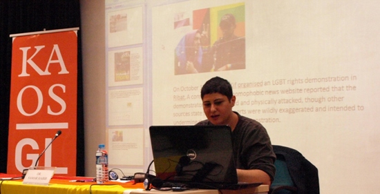 Samar Habib İstanbul&rsquo;da | Kaos GL - LGBTİ+ Haber Portalı Haber