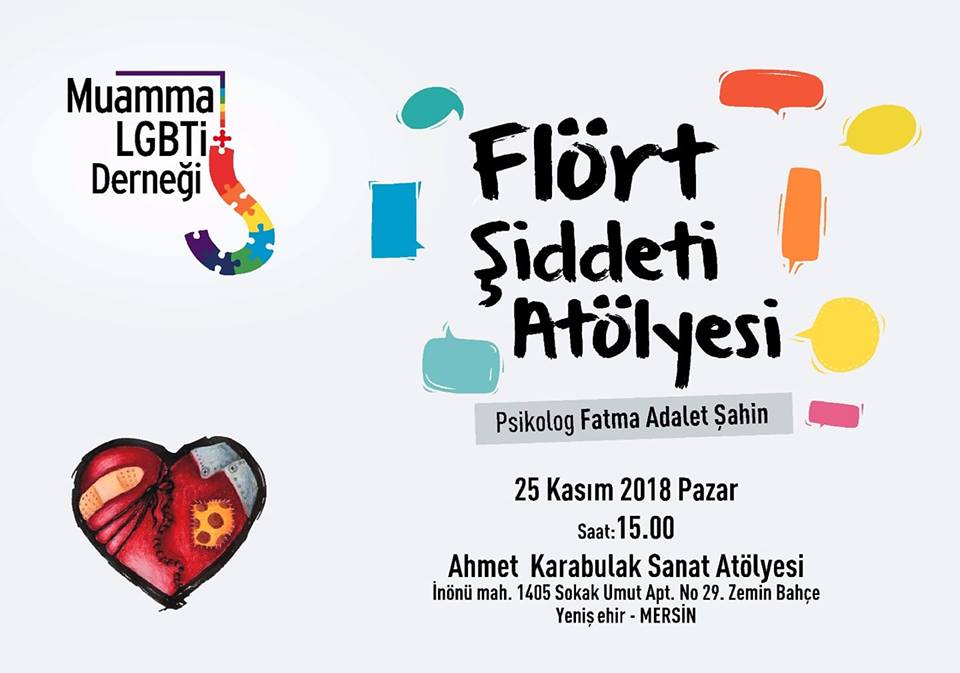 Muamma flört şiddetini konuşacak Kaos GL - LGBTİ+ Haber Portalı