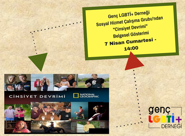 Genç LGBTİ+ Sosyal Hizmet Çalışma grubu film gösterimine çağırıyor! Kaos GL - LGBTİ+ Haber Portalı