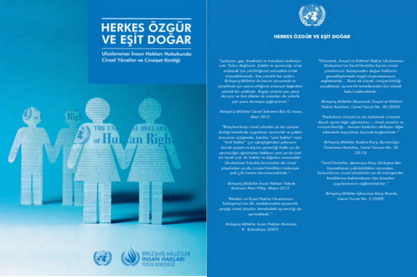 “Herkes Özgür ve Eşit Doğar” kitabından 2. baskı! | Kaos GL - LGBTİ+ Haber Portalı Haber