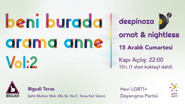 Hêvî LGBTİ+’dan dayanışma partisi | Kaos GL - LGBTİ+ Haber Portalı Haber