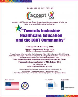 Kıbrıs’ta Ortak LGBT Konferansı Kaos GL - LGBTİ+ Haber Portalı