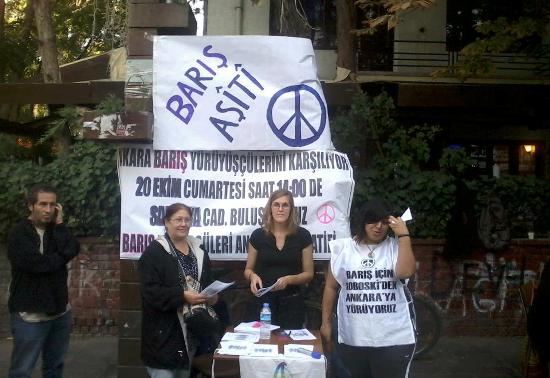 Barış Yürüyüşçüleri 20 Ekim&rsquo;de Ankara&rsquo;ya Ulaşacak | Kaos GL - LGBTİ+ Haber Portalı Haber