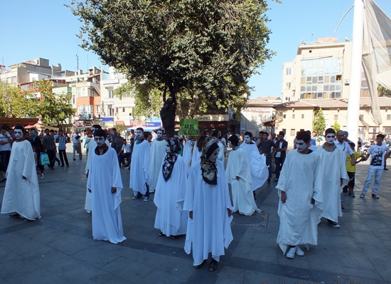 Antep&rsquo;te Rojava&rsquo;ya Destek Gösterisi | Kaos GL - LGBTİ+ Haber Portalı Haber