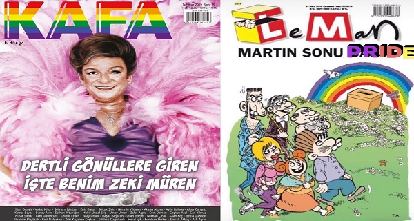 Onur Haftası Kafa ve LeMan’ın kapağında Kaos GL - LGBTİ+ Haber Portalı