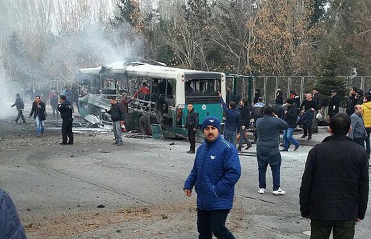 Kayseri Erciyes Üniversitesi yakınında patlama | Kaos GL - LGBTİ+ Haber Portalı Haber