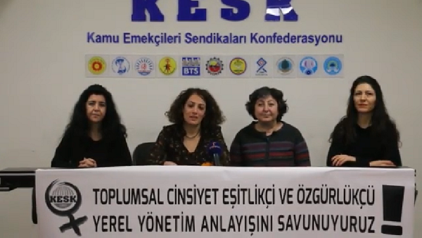 KESK’li kadınlar: “LGBTİ+’ları yok sayanlara oy yok!” Kaos GL - LGBTİ+ Haber Portalı