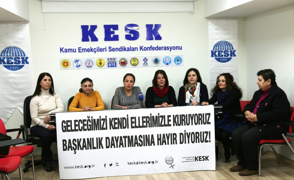 Sendikalı kamu emekçisi kadınlar &lsquo;Hayır!&rsquo; diyor | Kaos GL - LGBTİ+ Haber Portalı Haber