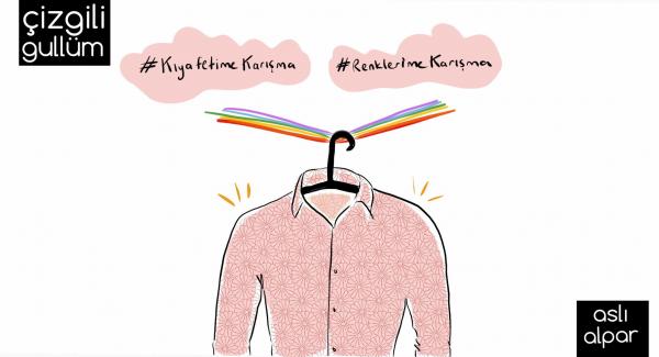 Çizgili Gullüm: Renklerime karışma! | Kaos GL - LGBTİ+ Haber Portalı Haber