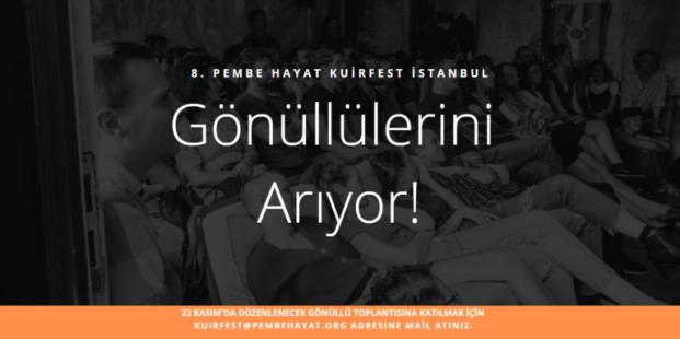 Pembe Hayat KuirFest, sekizinci senesi için gönüllülerini arıyor Kaos GL - LGBTİ+ Haber Portalı