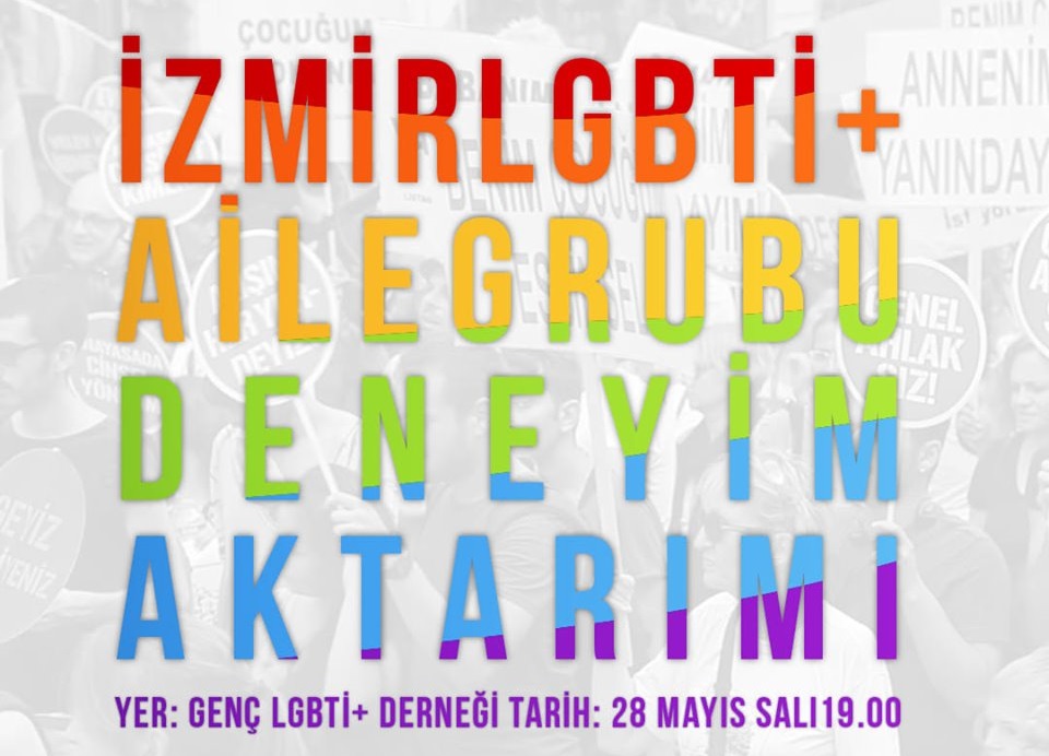 İzmir LGBTİ+ Aile Grubu deneyimlerini paylaşacak Kaos GL - LGBTİ+ Haber Portalı