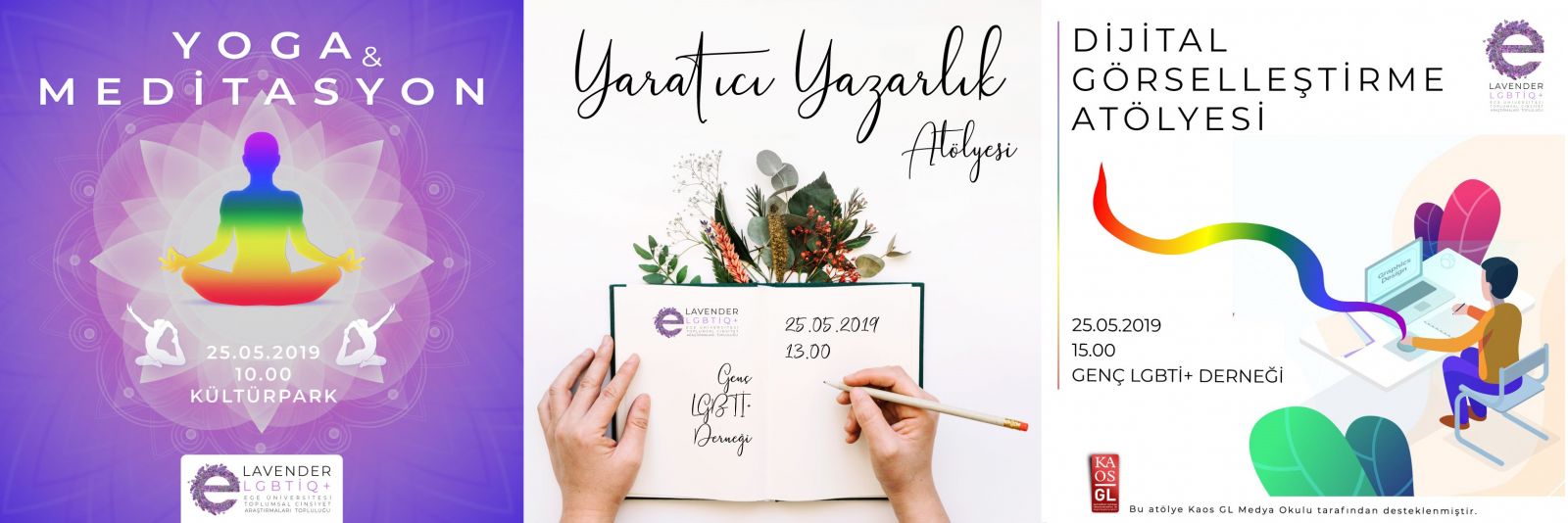 Lavender’den hafta sonu etkinlikleri | Kaos GL - LGBTİ+ Haber Portalı Haber