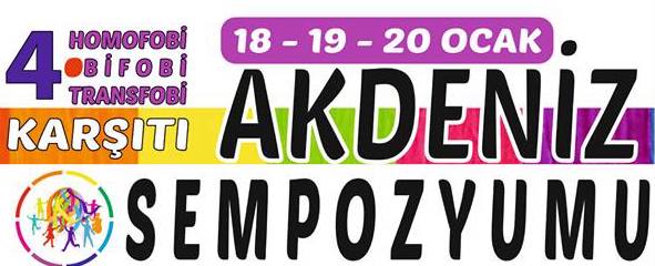 Mersin’de 4. Homofobi Bifobi Transfobi Karşıtı Akdeniz Sempozyumu | Kaos GL - LGBTİ+ Haber Portalı Haber