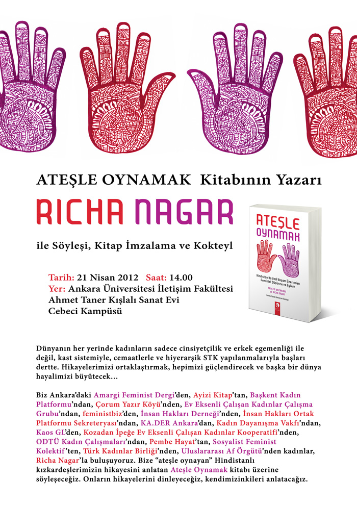 Yazar Richa Nagar&rsquo;la Buluşuyoruz | Kaos GL - LGBTİ+ Haber Portalı Haber