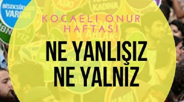 Kocaeli Onur Haftası: Ne yanlışız, ne yalnız! Kaos GL - LGBTİ+ Haber Portalı