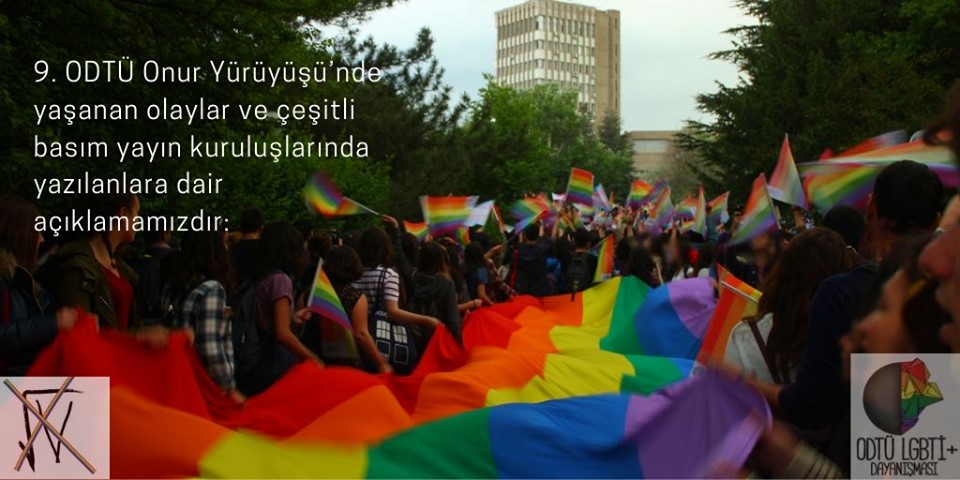 ODTÜ LGBTİ+: ODTÜ’ye saldırının birincil kaynağı iktidarın artan LGBTİ+fobisidir | Kaos GL - LGBTİ+ Haber Portalı Haber