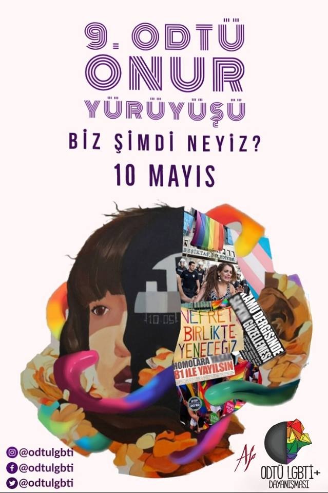 ODTÜ Onur Yürüyüşü 10 Mayıs’ta: Yürüyoruz ayol! | Kaos GL - LGBTİ+ Haber Portalı Haber