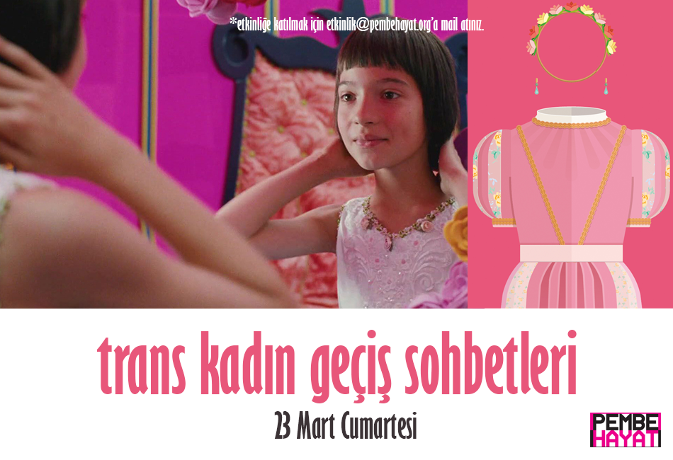 Pembe Hayat ‘Trans Kadın Geçiş Sohbetleri’ne çağırıyor Kaos GL - LGBTİ+ Haber Portalı