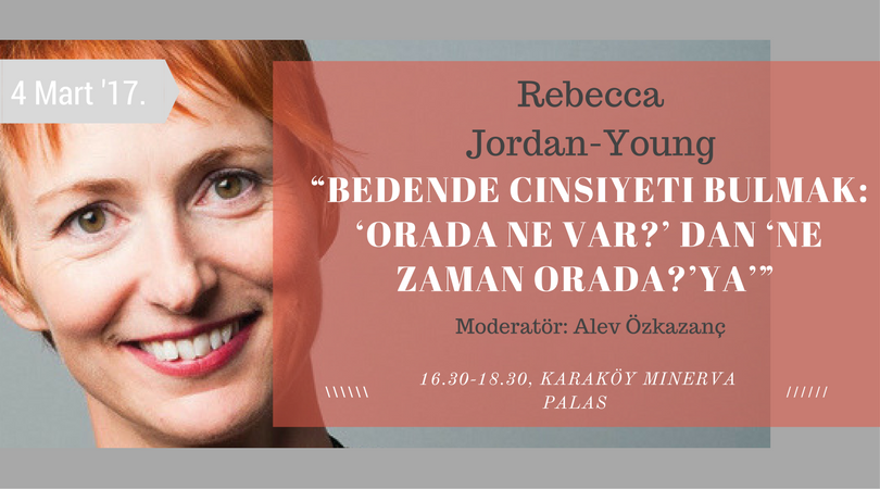 Sabancı Üniversitesi, Rebecca Jordan-Young’ı ağırlayacak Kaos GL - LGBTİ+ Haber Portalı