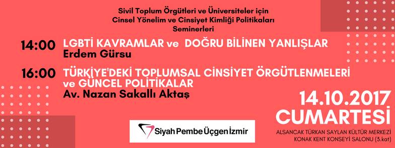Siyah Pembe Üçgen Seminerleri başlıyor! | Kaos GL - LGBTİ+ Haber Portalı Haber
