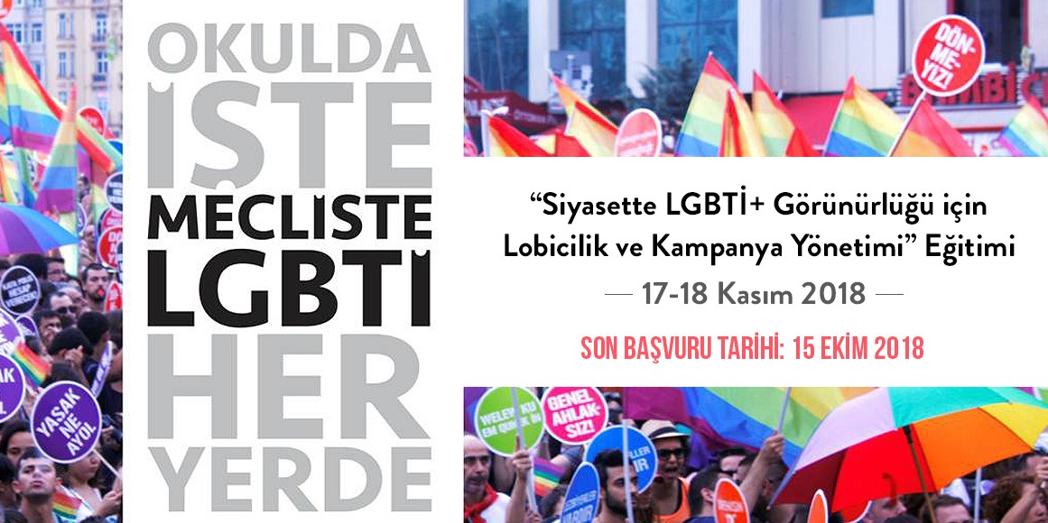“Siyasette LGBTİ+ Görünürlüğü için Lobicilik ve Kampanya Yönetimi” kampı başvuruya açıldı | Kaos GL - LGBTİ+ Haber Portalı Haber