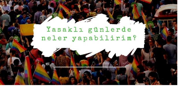 Yasaklı günlerde neler yapabilirim? | Kaos GL - LGBTİ+ Haber Portalı Haber