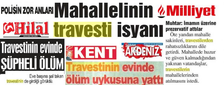 Medyanın travesti&rsquo; merakı | Kaos GL - LGBTİ+ Haber Portalı Haber