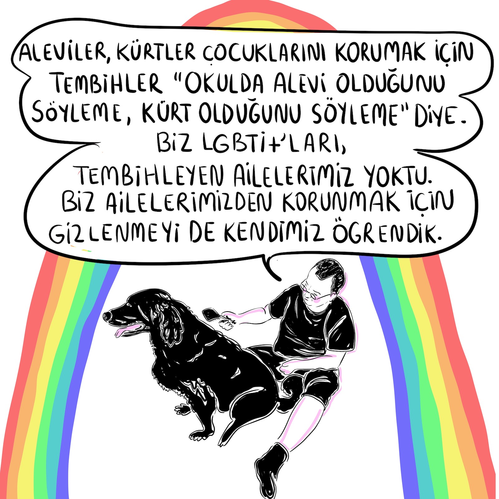 Gizlenmeyi de kendimiz öğrendik… | Kaos GL - LGBTİ+ Haber Portalı Gökkuşağı Forumu Köşe Yazısı